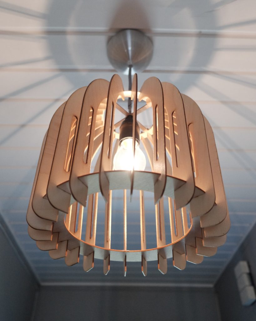 Norse Inspired Laser-cut Lamp : r/crafts